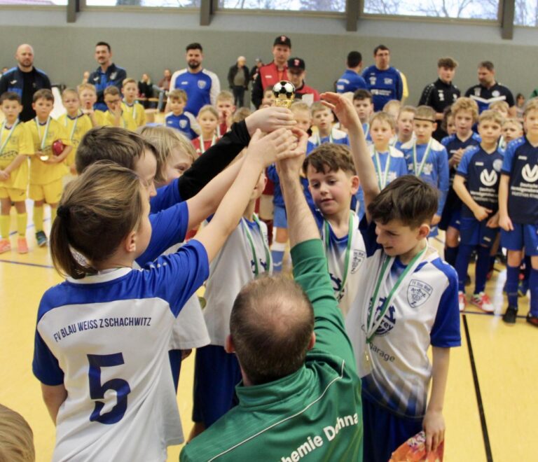 3. Platz beim Winterhallenfußballturnier in Dohna